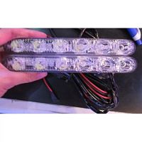Дневные ходовые огни LED-DRL (Z-образные) HDX-D062 W (2шт)