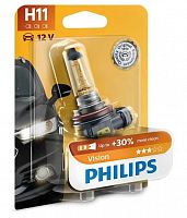 Лампа PHILIPS Н11 55w +30% (1шт)