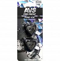 Ароматизатор AVS Fire Fresh на дефлектор Double Stream (мембрана) MM-009 (Огненный лед) уп144шт