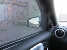 Шторка тонировочная каркасная для перед окон Renault Logan 2 с 2016 (к-т 2шт)