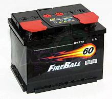 60 А.ч. FIRE BALL 480A (пр.пол.) аккум.батарея