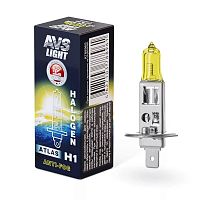 Лампа "AVS" ATLAS H4 ANTI-FOG/желтый 12V 55W (1шт) (уп10шт)