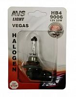Лампа "AVS" Vegas HB4/9006 12V 55W (1шт) (уп10шт)
