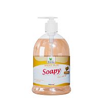 Жидкое мыло "Хозяйственное" Soapy с дозатором AVS 500мл Clean&Green 1/6