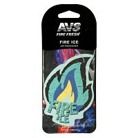 Ароматизатор AVS Fire Fresh картон AFP-009 (Огненный лед) уп120шт