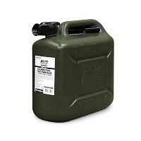 Канистра 10 литров пластиковая AVS (темно-зеленая)  (1/4) TPK-Z10