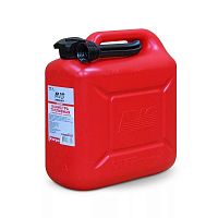 Канистра 10 литров пластиковая AVS (красная) (1/4) TPK-10
