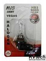 Лампа "AVS" Vegas HB3 9005 12V 60W (В БЛИСТЕРЕ) (1шт)