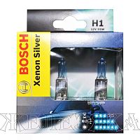 Лампа BOSCH H1 55W Xenon Silver (2шт./блистер) (1
